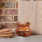 Teak Wood Cowak Vase Gentong-11.8"x11.8"x9.8"