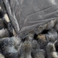Tie-Dyeing Heavy Faux Fur Throw-50"x60"