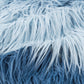 Mongolian Tie Dyed Faux Fur 2 Piece Decorative Pillow Covers