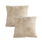 Rabbit Faux fur 2 Piece Decorative Pillow Covers- 20&