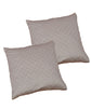Marquesa Circile Embroidery Silk 2 Piece Decorative Pillow Covers
