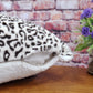 Faux fur Snow Leopard 2 Piece Decorative Pillow Covers- 20&