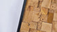 SQUARE SIMETRIS WALL DECOR- 17x17x1.6"