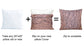 Jacquard Branch Pillow Shell and Valance Set , 56" x 19" / 20" x 20"