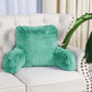 Fox Faux Fur Bedrest Pillow - Medium Size 20" x 18" x 17"