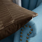 Pleated Velvet 2 Piece Decorative Pillow Covers