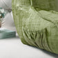 Textured Velvet Bedrest Pillow Backrest Pillow