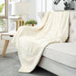 Solid Faux Fur Throw-50&