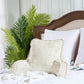 Textured Velvet Bedrest Pillow