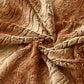 3 Piece Faux Fur Set Duvet Cover