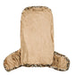 Leopard Faux Fur Medium/Large Size Bedrest Pillow Cover