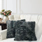 Faux Fur Shar Pei 2 Piece Decorative Pillow Covers