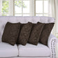Quilted Micromink 4 Piece Decorative Pillow Covers-20" x 20"