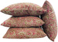 Paisley Suede 4 Piece Decorative Pillow Covers-20" x 20"