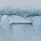 Shaggy Faux Fur Bedrest Pillow, 20" x 18" x 17"