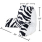 Zebra Faux Fur Medium/Large Size Bed rest Pillow