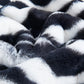 Zebra Faux Fur Medium/Large Size Bedrest Pillow Cover