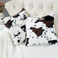 Animal Double Side Faux Fur 2 Piece Decorative Pillow Covers -20&