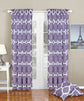 4 Piece Honor Curtain and Pillow Cover Set