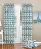 4 Piece Delia Curtain and Pillow Cover Set