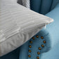 Pleated Velvet 2 Piece Decorative Pillow Covers